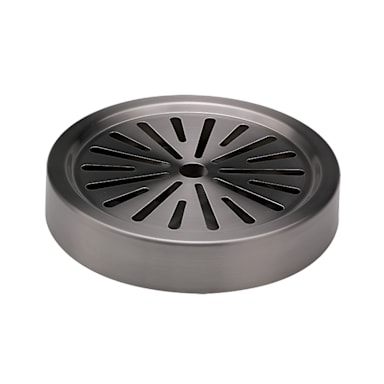 Service Ideas DT6BSDT Dark Tungsten S/S 6" x 1"H Drip Tray
