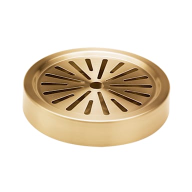 Service Ideas DT6BSVG Vintage Gold S/S 6" x 1"H Drip Tray