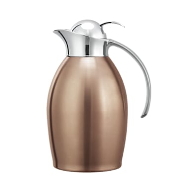 Service Ideas NIC10BSPBRG Nicollet Rose Gold S/S 1L Vacuum Carafe