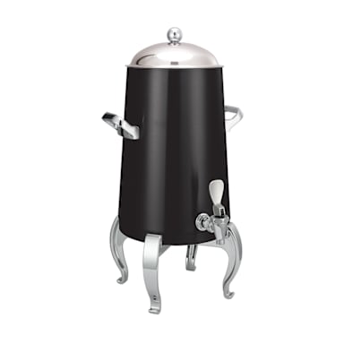 Service Ideas URN30VBXRG Black Onyx Regal 3 Gallon Vacuum Thermo Urn