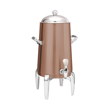 Service Ideas URN30VRGMD Rose Gold Modern 3 Gallon Vacuum Thermo Urn