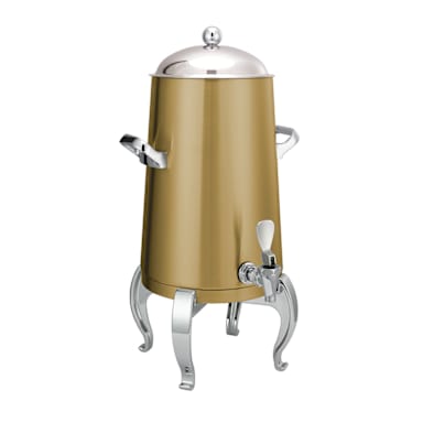 Service Ideas URN30VVGRG Vintage Gold Regal 3 Gallon Vacuum Thermo Urn