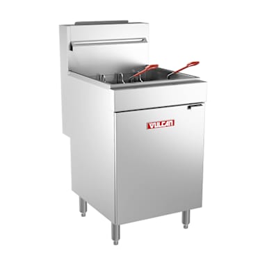 Vulcan LG500-1 S/S 21"W Natural Gas Fryer