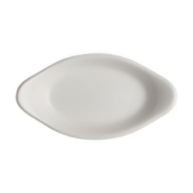 Hall China HL5210ABWA White 10 Ounce Oval Au Gratin Dish