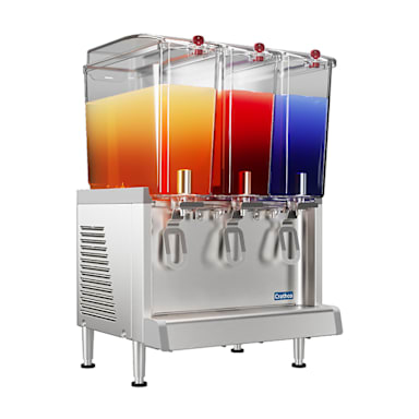 Crathco CS-3L-16 S/S (3) 4.75 Gallon Bubbler Beverage Dispenser