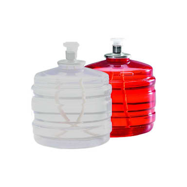 Sterno 30128 Red 4 x 3.5" 100 Hr Liquid Wax Candle