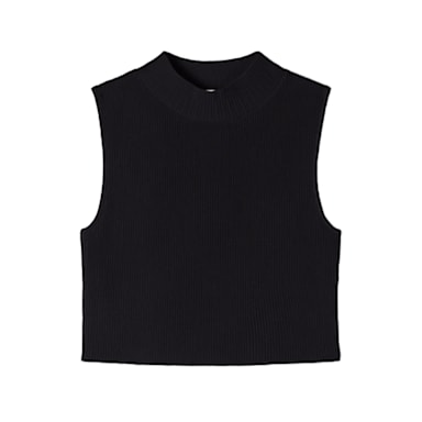 Aritzia 108787006 Black XXL Sculpt Knit Mockneck Sweater