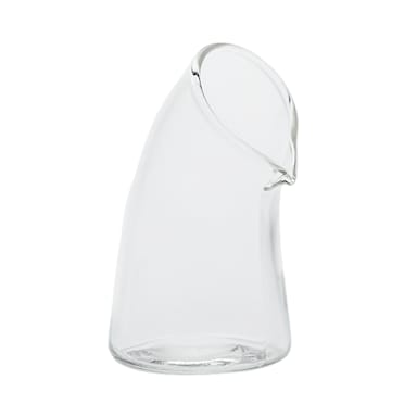 American Metalcraft GC4 Glass Swan 4 oz. Creamer w/o Handle