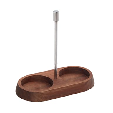 American Metalcraft CADDYW2 Swan Wood 6.75"H Condiment Caddy