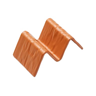 American Metalcraft THMT1 Terracotta Melamine 1-2 Slot Taco Holder