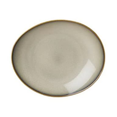 1880 Hospitality L6753066358 Rustic Sama 11.5" Oval Coupe Plate - 12/CS