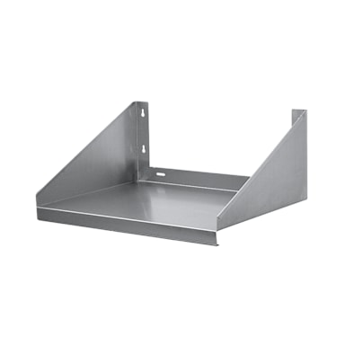 Advance Tabco MS-24-24-EC-X S/S Wall Mount 24 x 24 In. Microwave Shelf
