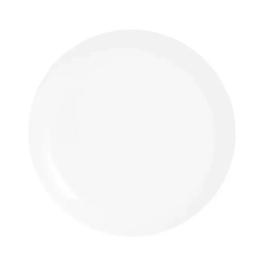 Arcoroc N9360 Evolutions White 10.6" Coupe Plate