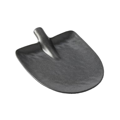 American Metalcraft SP10MN Midnight 10.5 x 7.75" Shovel Platter