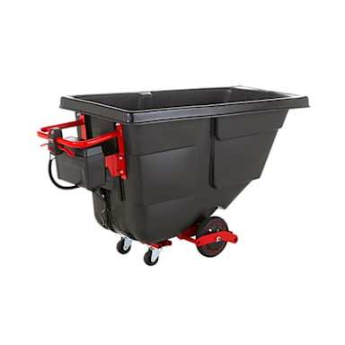 Rubbermaid 2173519 850Lb Capacity Motorized 0.5 Cu Yd Tilt Truck