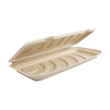 World Centric PB-SC-U13-LFS Fiber 13.5 x 6.5 Pizza Box