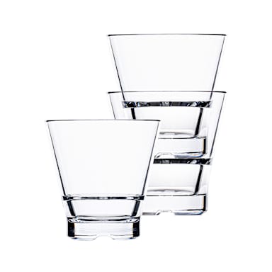 Hospitality Brands HUF080-012 Club Stack 9 Ounce Rocks Glass