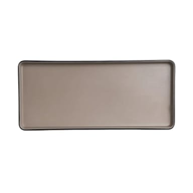Steelite 7810JB023 Baja Sandstone 11.5 x 5 Melamine Plate