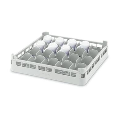 Vollrath 5267510 Light Green Full Size 20 Compartment Cup Rack
