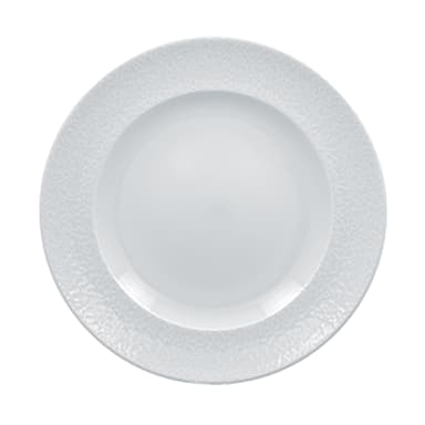 RAK Porcelain CHPCLFP24 Polaris Charm White 9.4" Plate