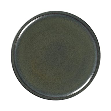 RAK Porcelain EACP28CA Ease Caldera 11 In. Flat Coupe Plate - 6 / CS