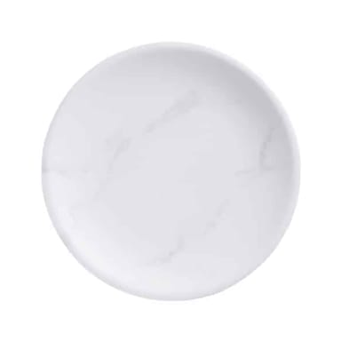 American Metalcraft MCP6MA Mix & Matte Marble 6" Melamine Plate