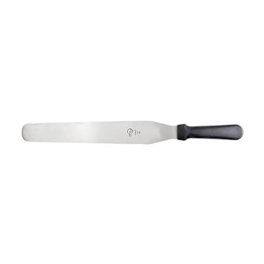Mercer Culinary M18870P S/S Black 12" Straight Spatula