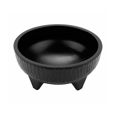 G.E.T. MOJ-801-BK Viva Mexico Black 4 Ounce Molcajete Bowl