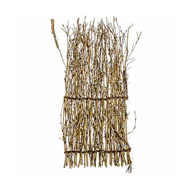 Korin IMP-21-M 5.1 x 11.8" Medium Bamboo/Hagi Sudare Decoration