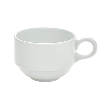 RAK Porcelain FVCLSC23A Restora Stackable 7.8 oz. Coffee Cup