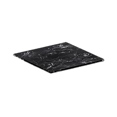 D.W. Haber DWKFB1212GM Marble Grey 12" Square Resin Shelf