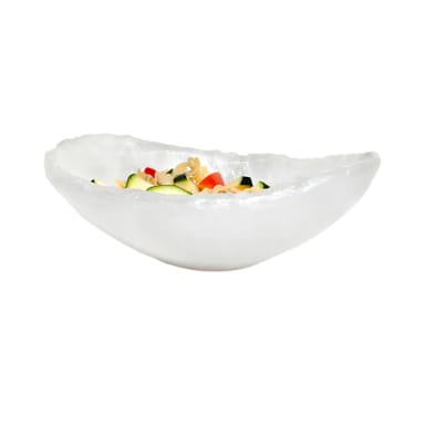 Steelite KMK2082SH Shell 13 x 10" Oval Bark Bowl