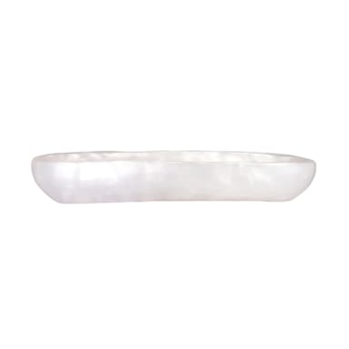 Steelite KMK2732SH Wave Shell 22 x 6 x 4" Trough Centerpiece