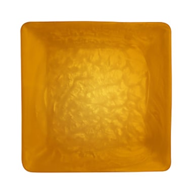 Steelite KMK2800TGP Fusion Tangerine Pearl 12.1" Square Tray