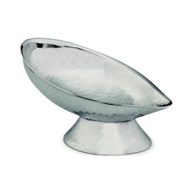 D.W. Haber DW394SRM 5.25 x 3.75 x 3" Hammered Spoon Rest - 2 / CS