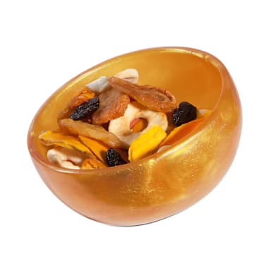Steelite KMK1025TGP Tangerine Pearl 36 ounce Slant Bowl - 2 / CS