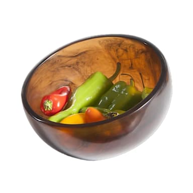 Steelite KMK1025TOR Tortoise 36 ounce Slant Bowl - 2 / CS