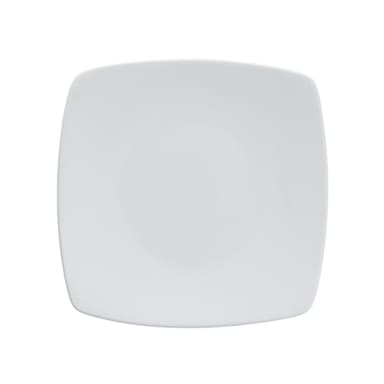 Fortessa TC7600.DV.116 White Coup Du Jour 8 In Square Plate