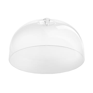 TableCraft 11519 Clear Plastic 11"Dia x 6-1/4"H Cake Dome