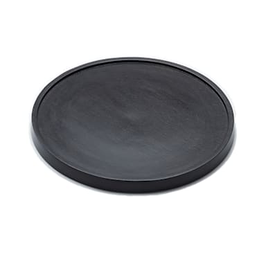 American Metalcraft MWP12 Upton Espresso Wood 12"Dia Plate