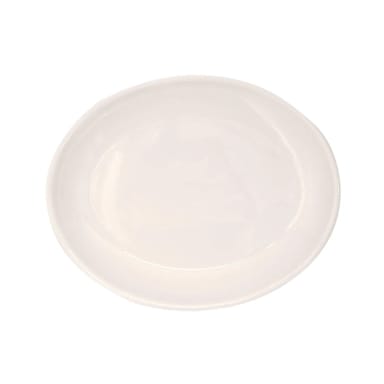 Libbey - Formerly World Tableware 840-520R-99 Porcelana Wht 11.5 x 9.3 Platter