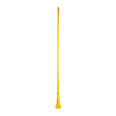Carlisle 369475EC04 Yellow Jaw Style 60" Mop Handle