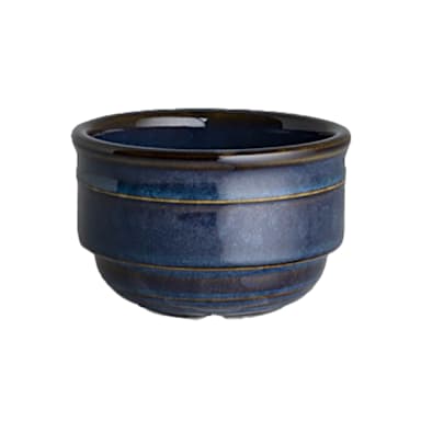 Homer Laughlin HL13039026 Indigo 10.5 Oz. Flipside Bouillon