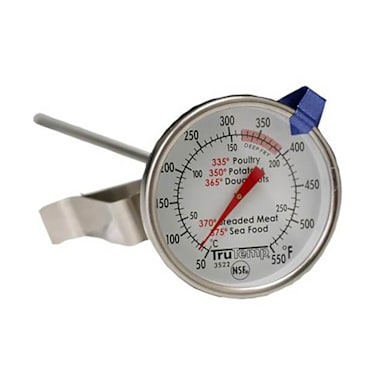 Taylor 3522FS Deep Fry Thermometer with 1-3/4" Dial