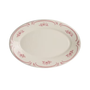 Homer Laughlin HL1532 American Rose 9.5 x 6.75" Platter