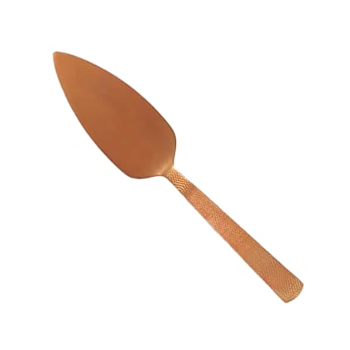 American Metalcraft BVHP10 Vintage Bronze Hammered 10 in. Pie Server