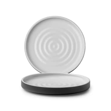 Chef & Sommelier FP132 Geode Charcoal 6" B&B Plate