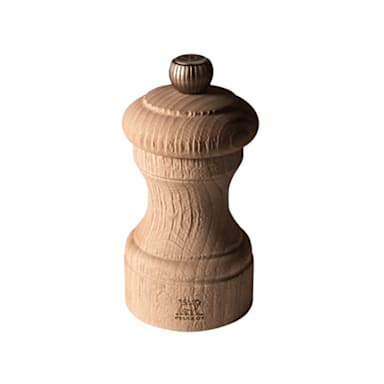 Peugeot 3815100 Bistro Nature Beechwood 4" Salt Mill - 6 / CS
