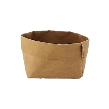 Revol USA 650930 Brown 4-3/4 x 3-1/2 in. Cellulose Bread Bag - 6 / CS
