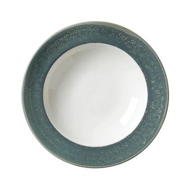 Steelite 17930363 Revolution Edge Jade 16 oz Soup/Pasta Bowl